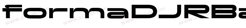 formaDJRBanner bold字体转换